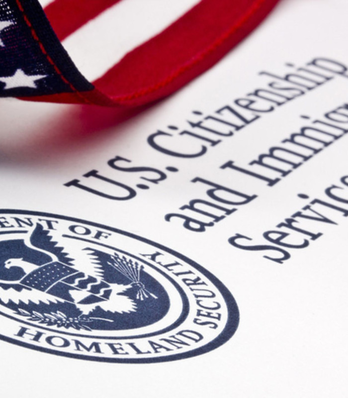 Bild von der U.S. Citizenship and Immigration Services
