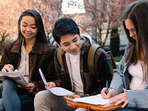 Bild von internationalen Studierenden