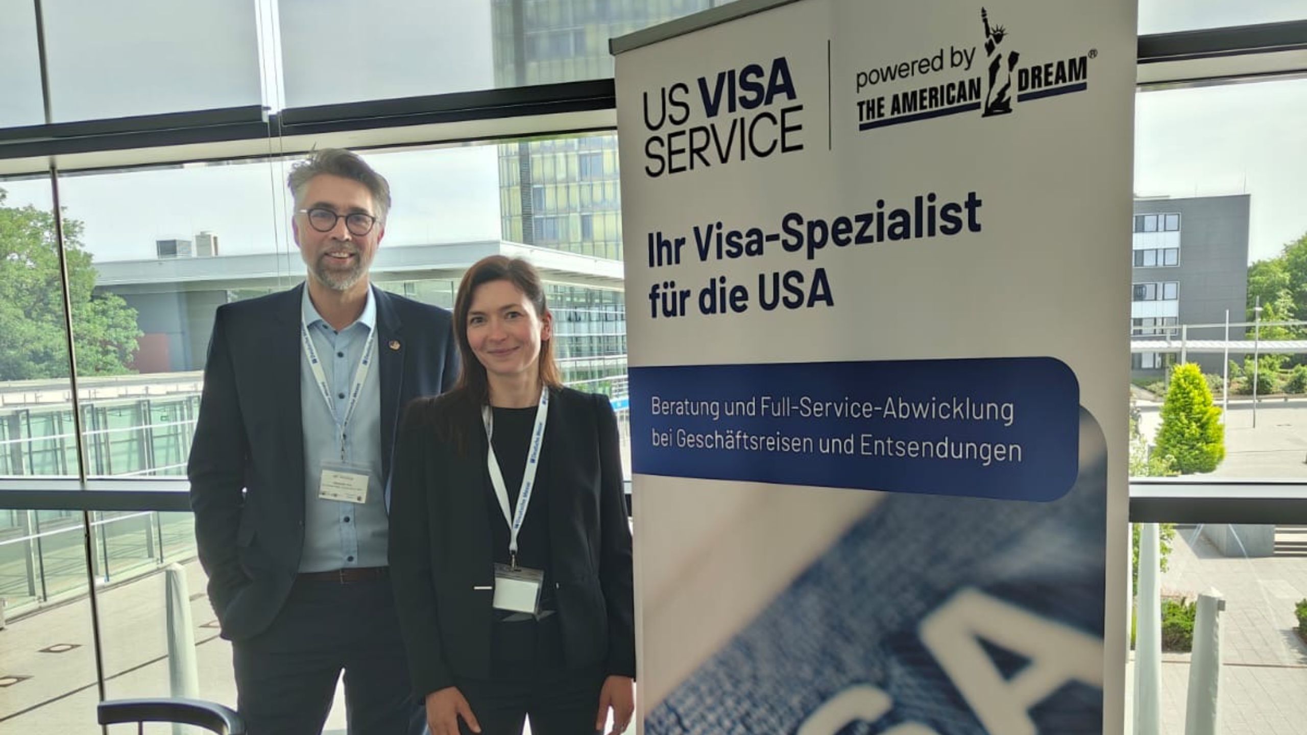 Bild vom US Visa Service auf dem DAWT