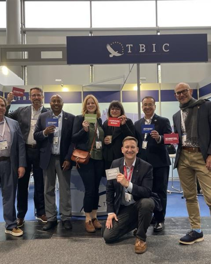 Gruppenbild der internationalen TBIC Delegation von 2024